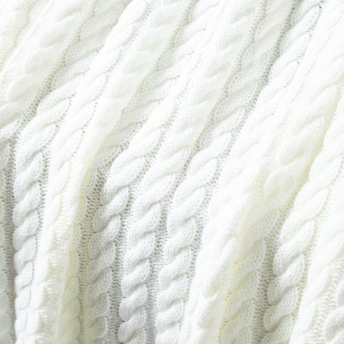  ROWAN DİZ ÜSTÜ BATTANİYE BEYAZ 130X170
