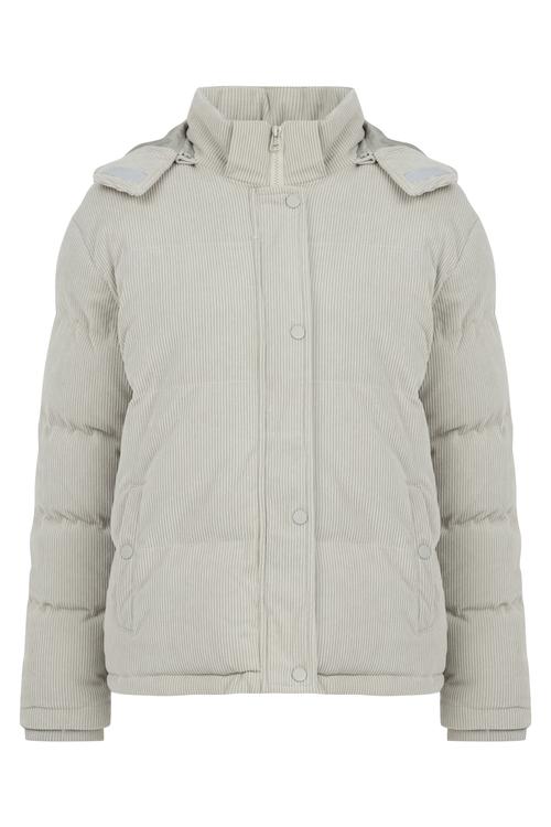  KADİFE DOKULU ÇIKARILABİLİR KAPÜŞONLU MONT