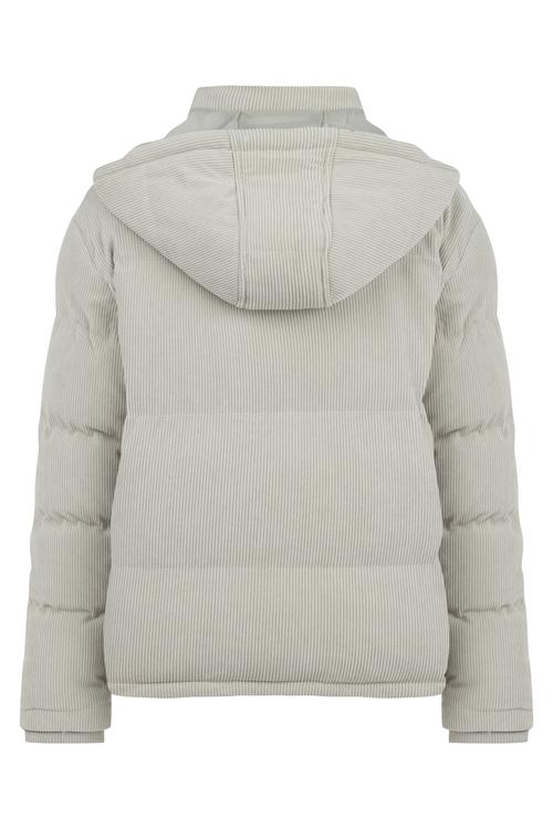  KADİFE DOKULU ÇIKARILABİLİR KAPÜŞONLU MONT