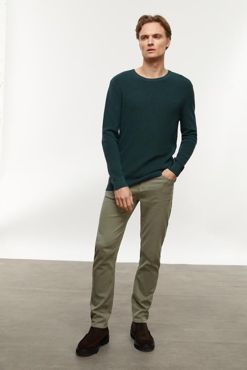  BİSİKLET YAKA TRİKO KAZAK