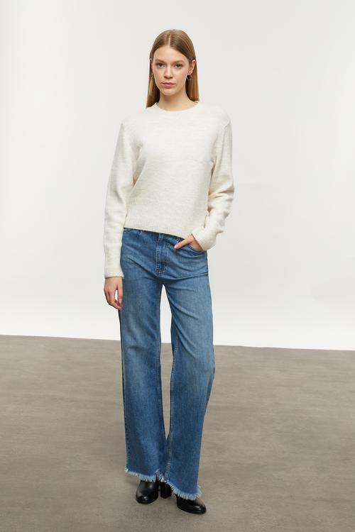  BİSİKLET YAKA TRİKO KAZAK