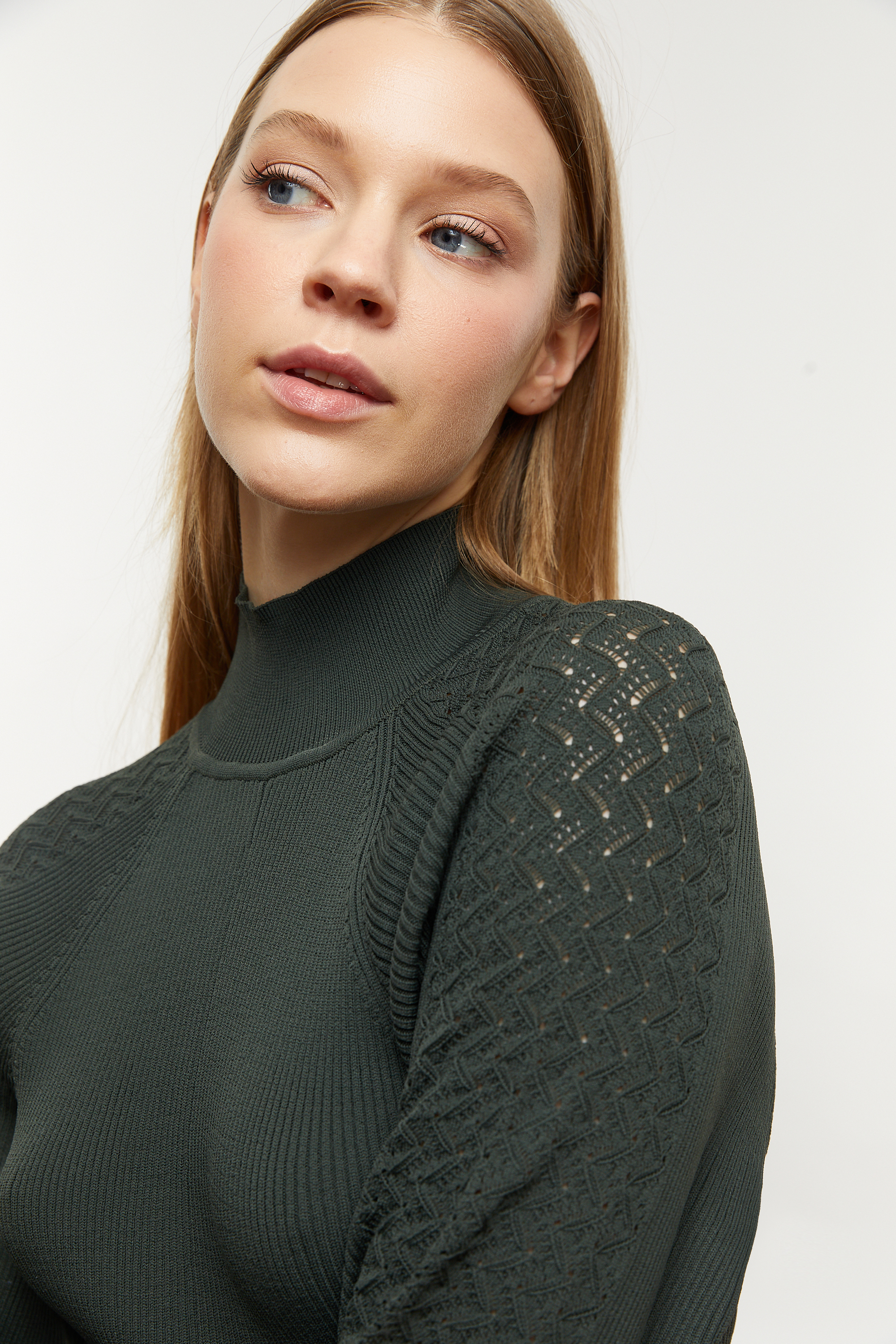 MİNİ KLOŞ TRİKO ELBİSE