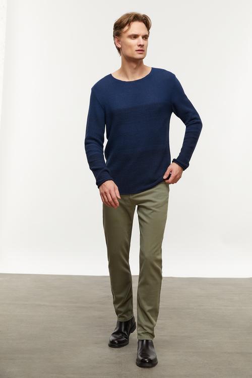  BİSİKLET YAKA TRİKO KAZAK