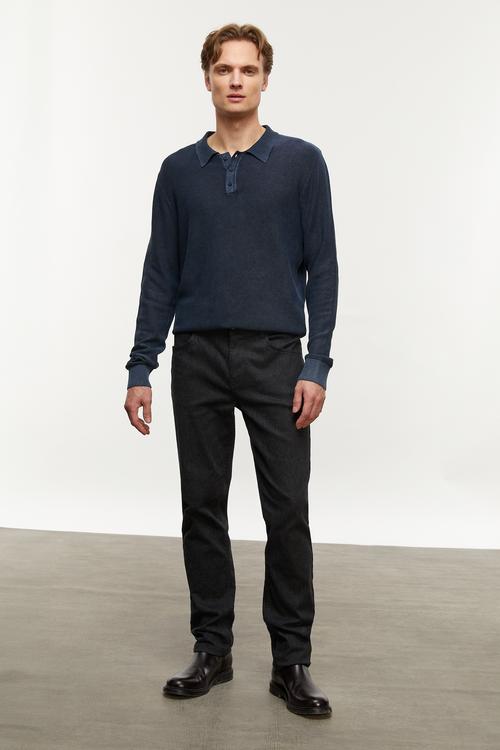  POLO YAKA TRİKO KAZAK