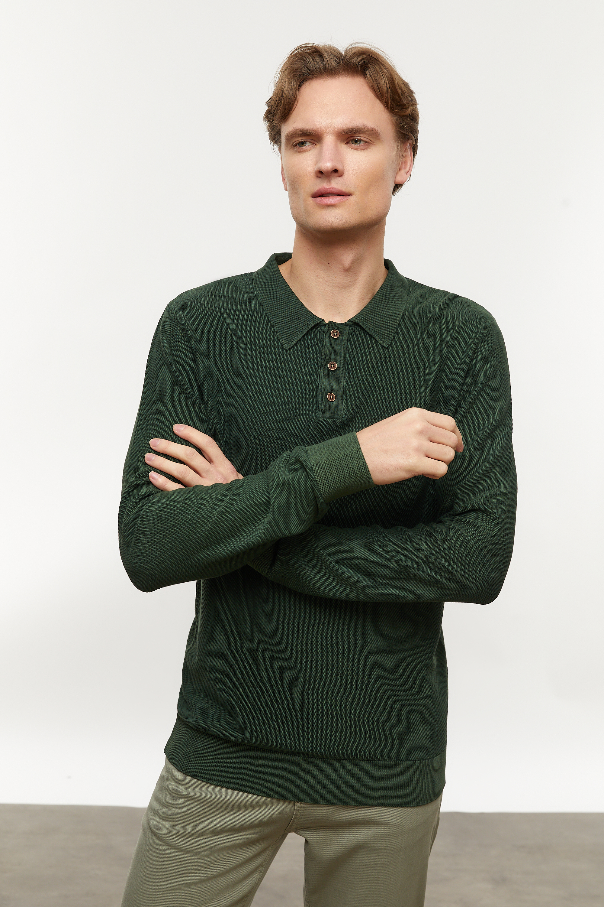 POLO YAKA TRİKO KAZAK