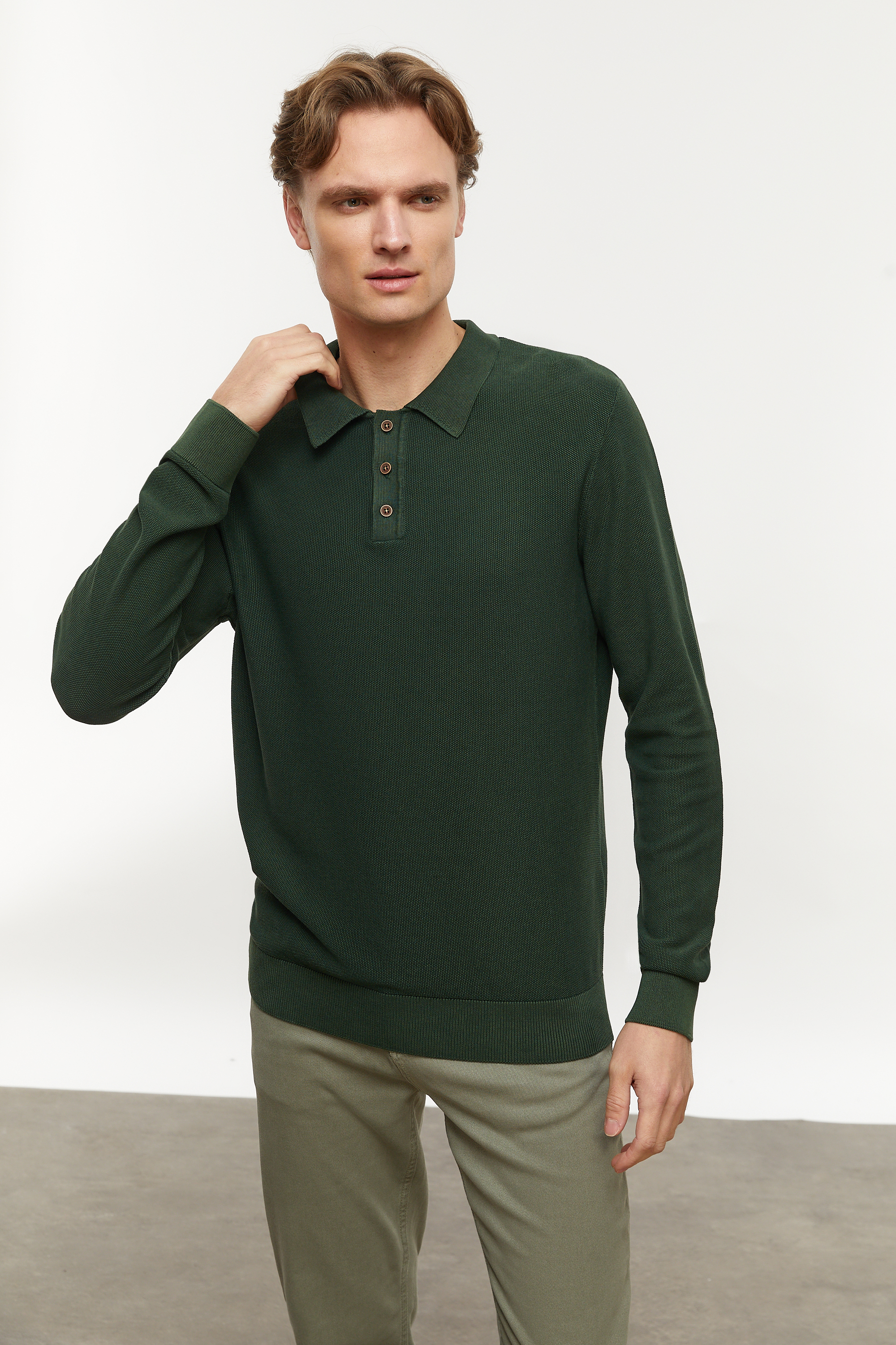 POLO YAKA TRİKO KAZAK