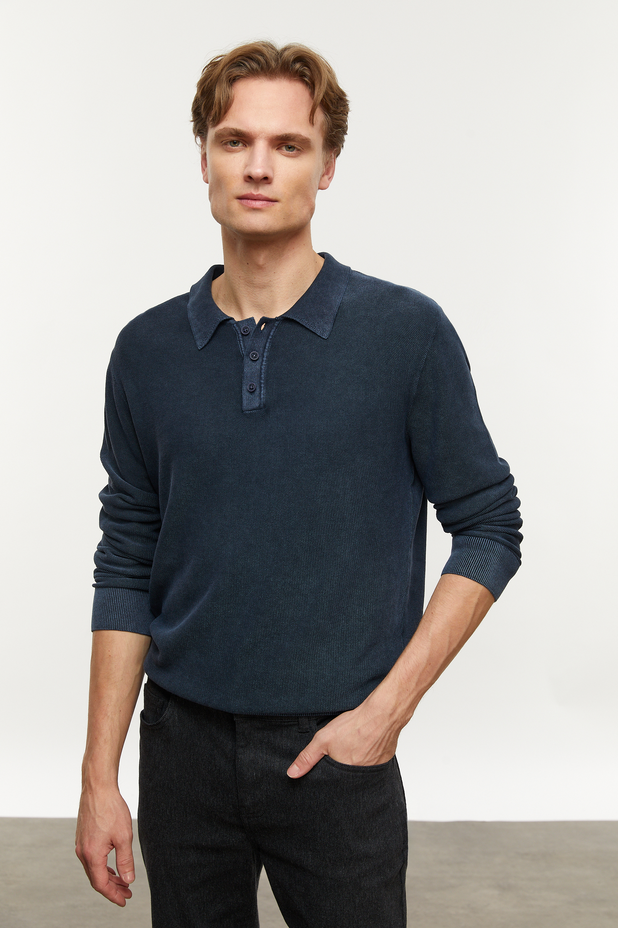 POLO YAKA TRİKO KAZAK