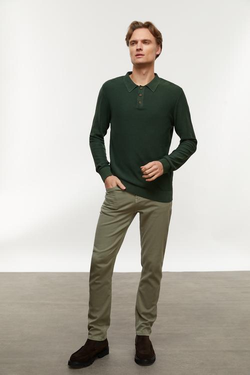  POLO YAKA TRİKO KAZAK