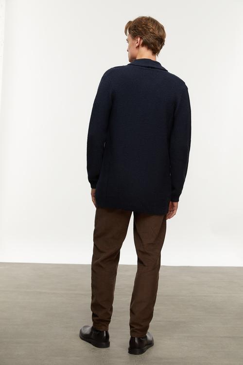  YÜN KARIŞIMLI ŞAL YAKA HIRKA