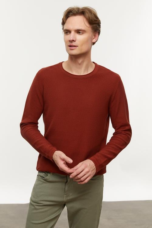  PAMUKLU BİSİKLET YAKA TRİKO KAZAK