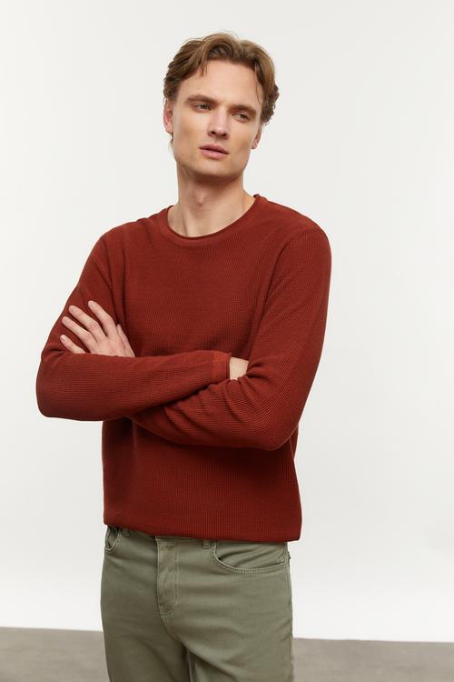  PAMUKLU BİSİKLET YAKA TRİKO KAZAK