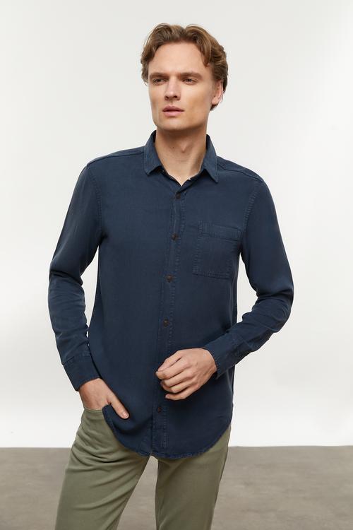  MODAL LİYOSEL KARIŞIMLI REGULAR FIT GÖMLEK