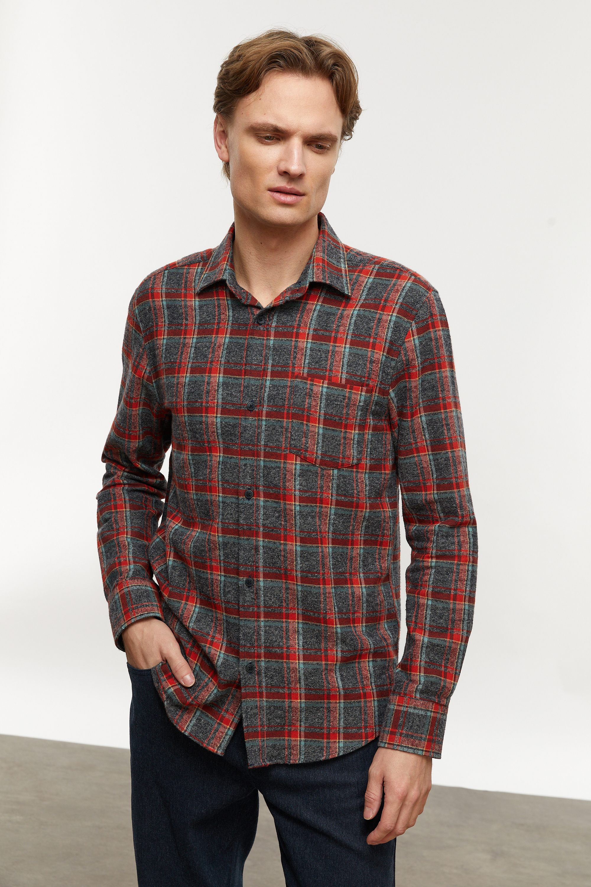 EKOSELİ REGULAR FIT GÖMLEK