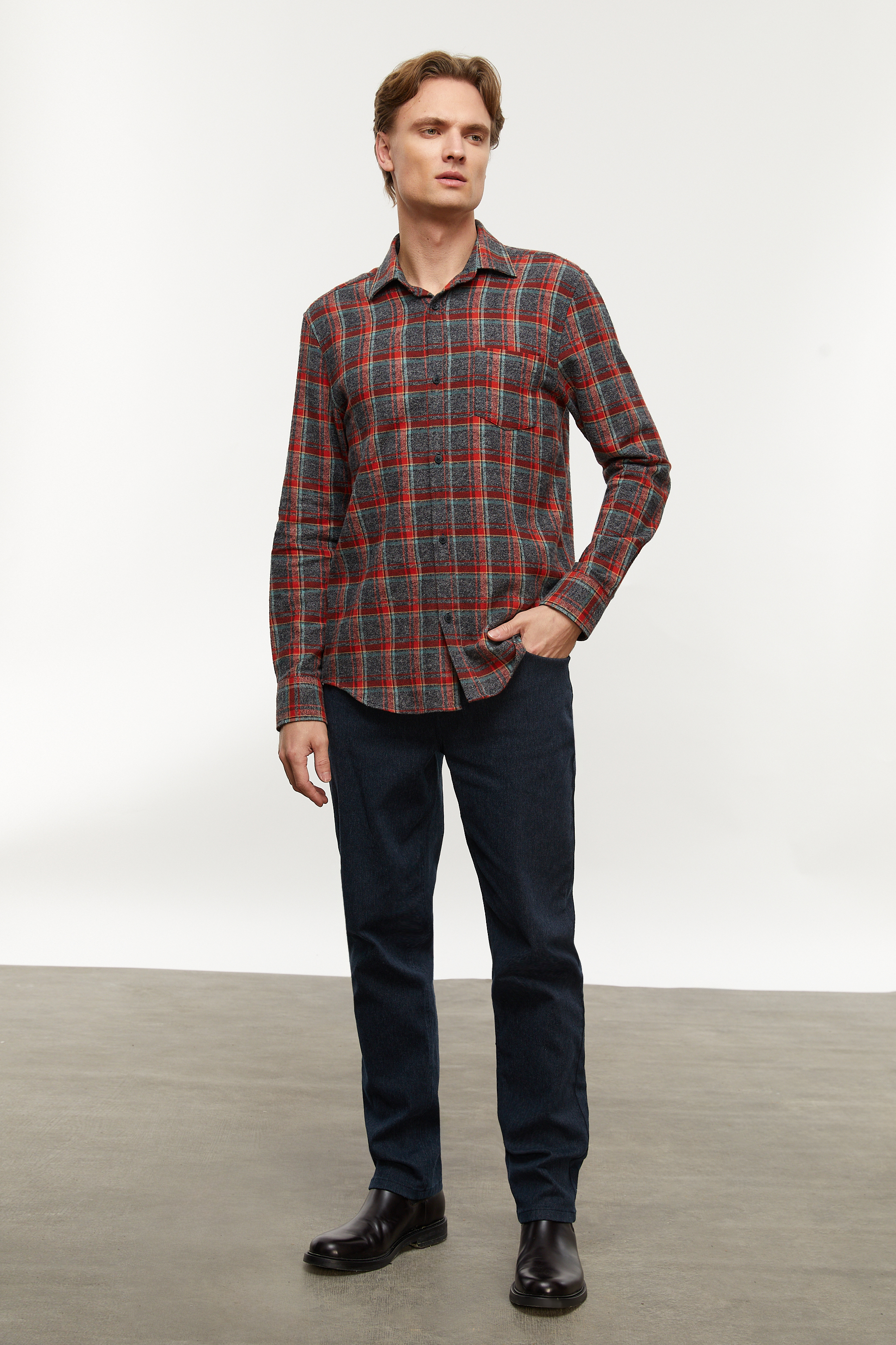 EKOSELİ REGULAR FIT GÖMLEK