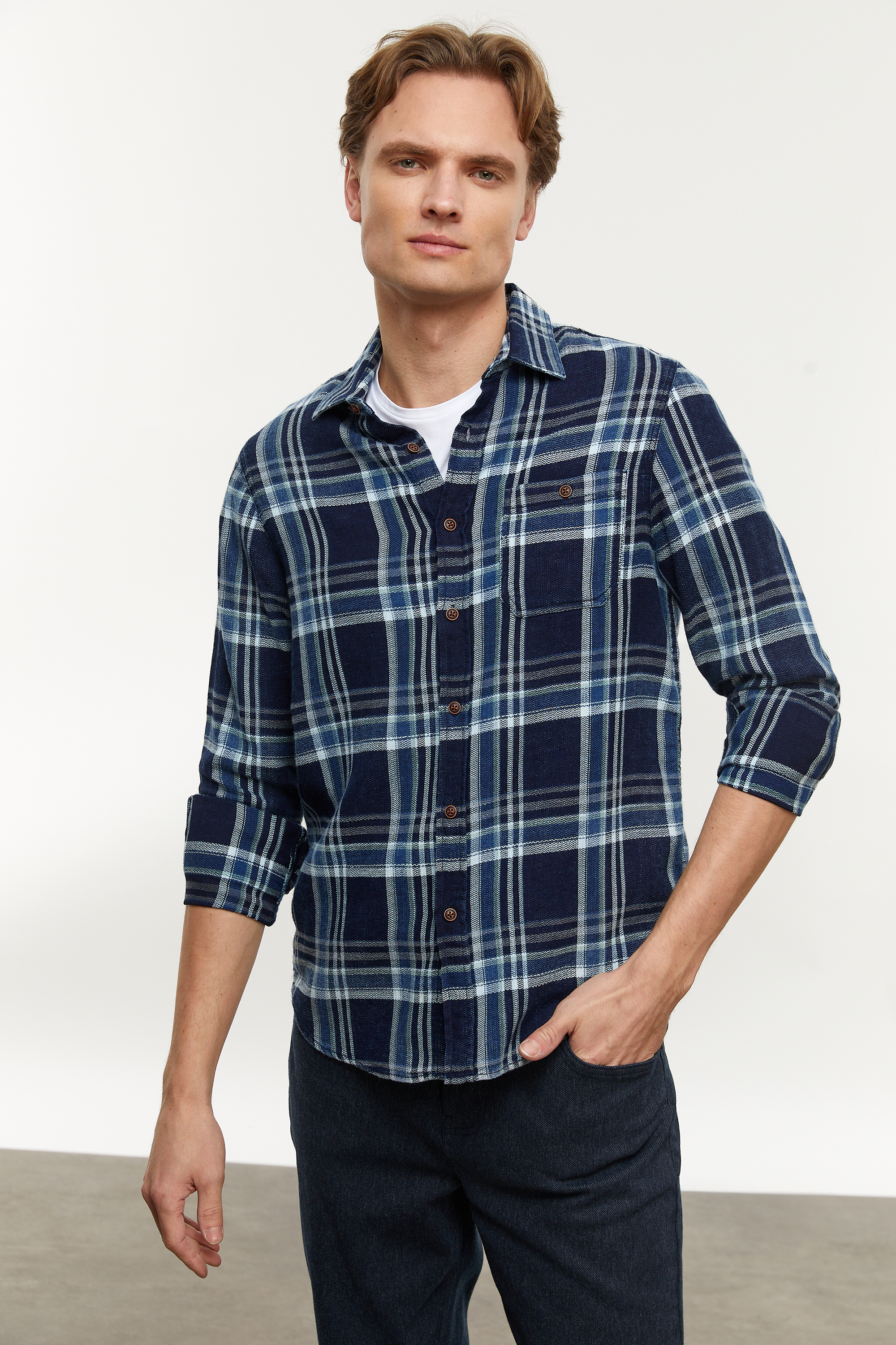 EKOSELİ REGULAR FIT GÖMLEK