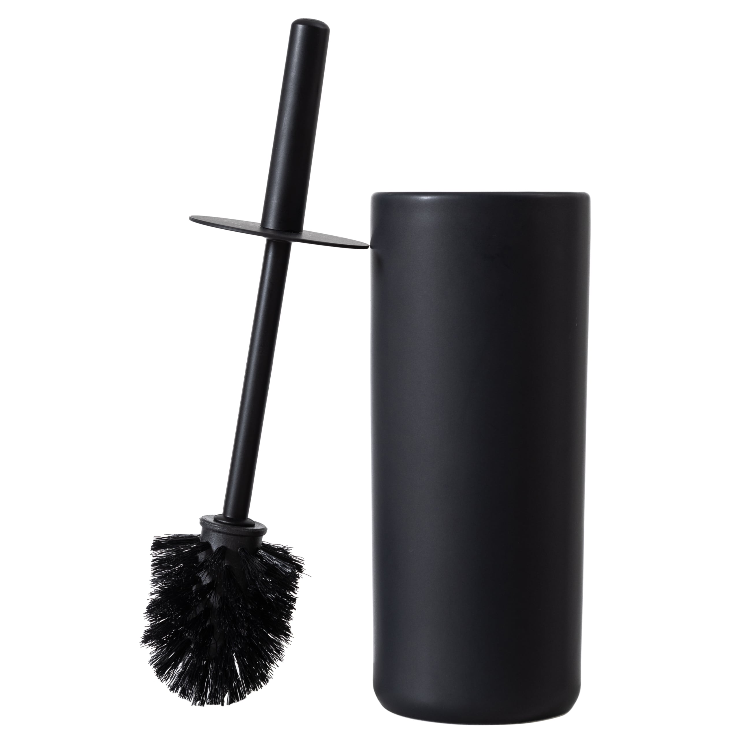 MAT SİYAH  TUVALET FIRÇASI