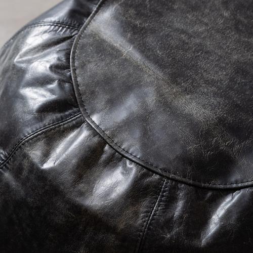  TABOO DERİ PUF SİYAH