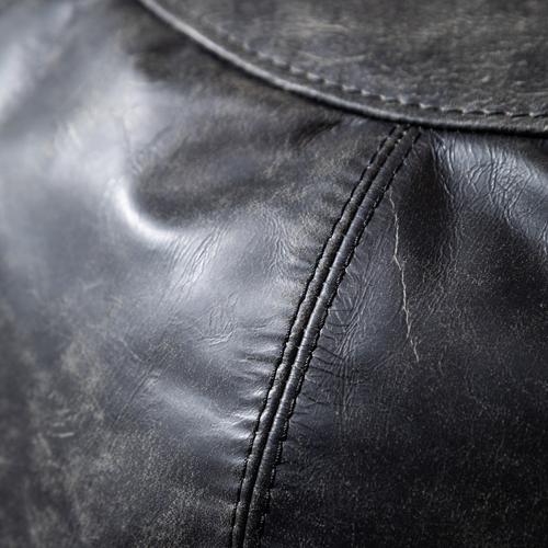  TABOO DERİ PUF SİYAH