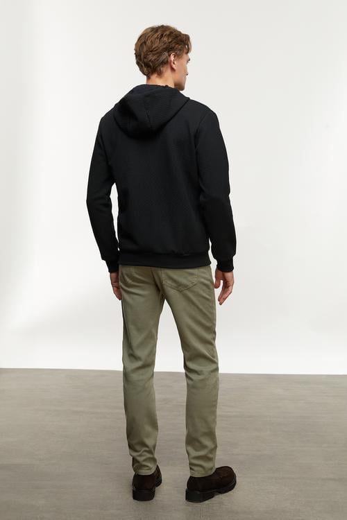  FERMUARLI KAPÜŞONLU SWEATSHIRT