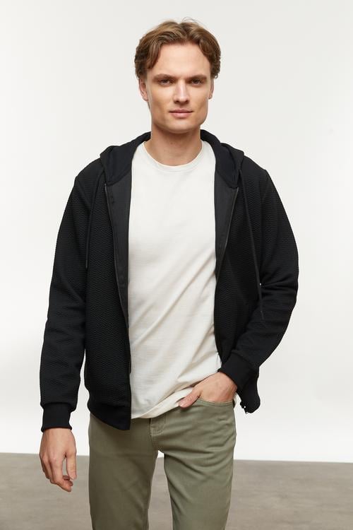  FERMUARLI KAPÜŞONLU SWEATSHIRT