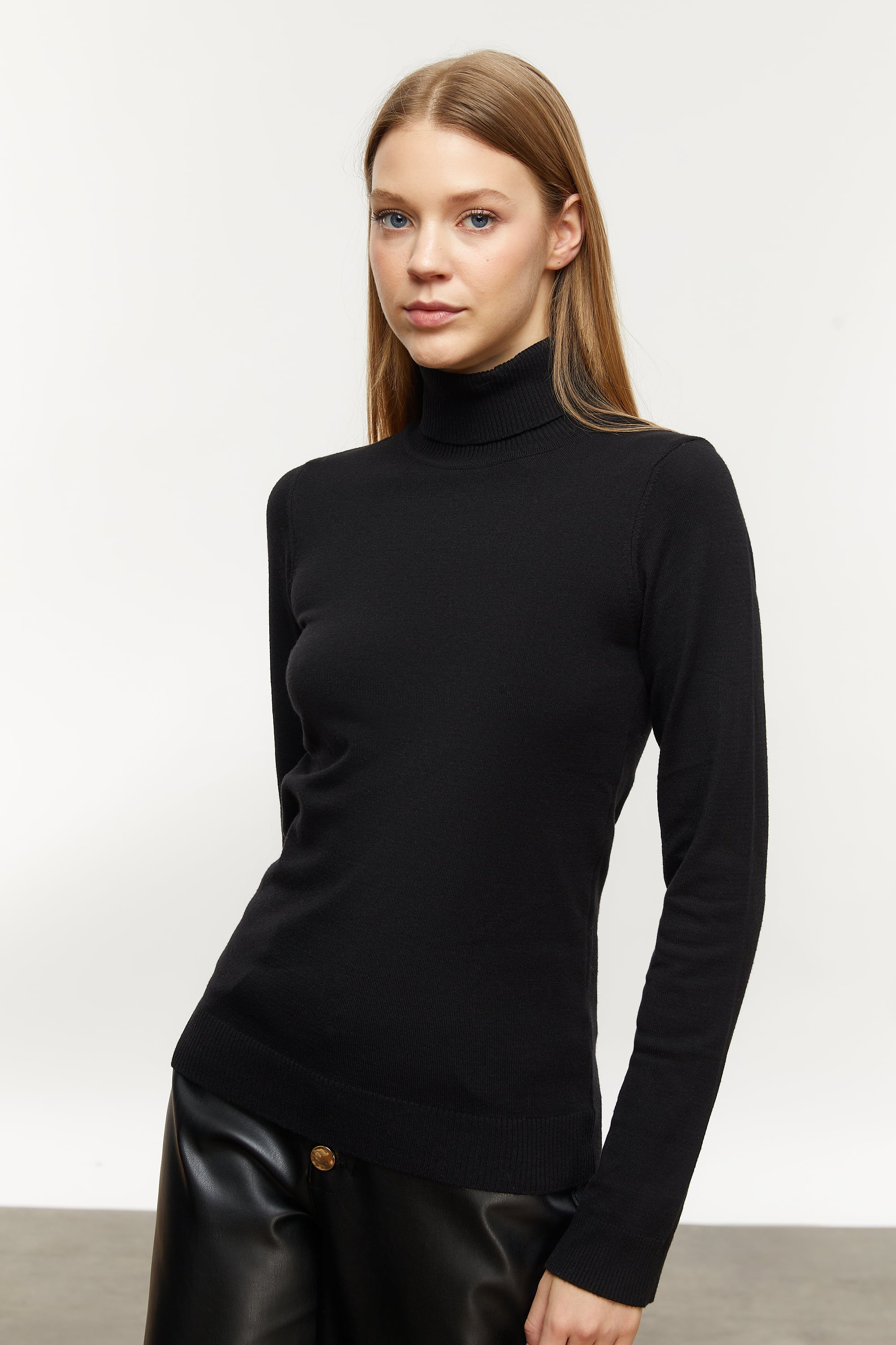 BALIKÇI YAKA TRİKO KAZAK