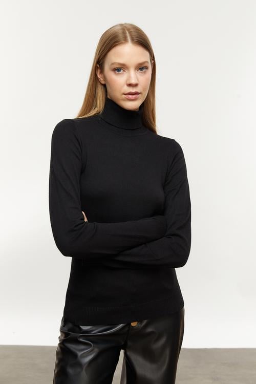  BALIKÇI YAKA TRİKO KAZAK