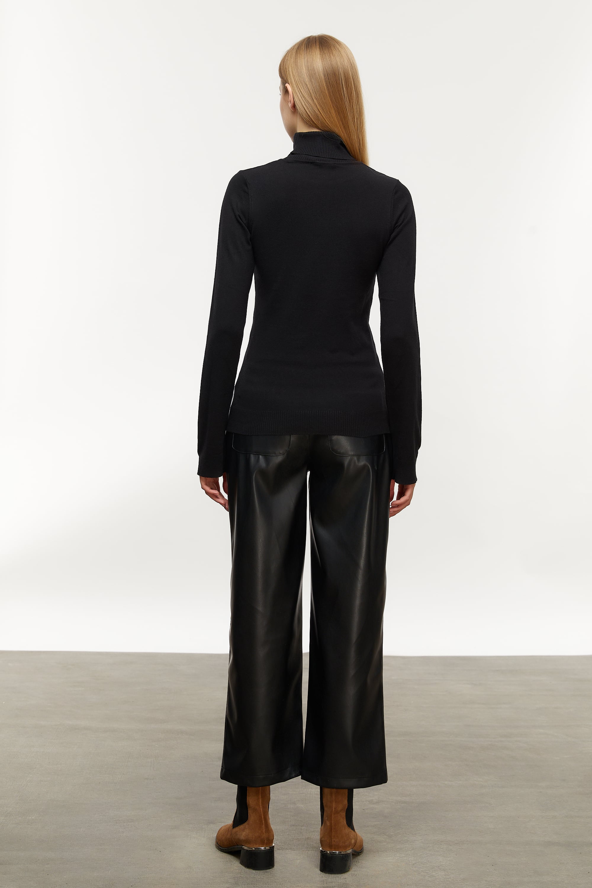 BALIKÇI YAKA TRİKO KAZAK