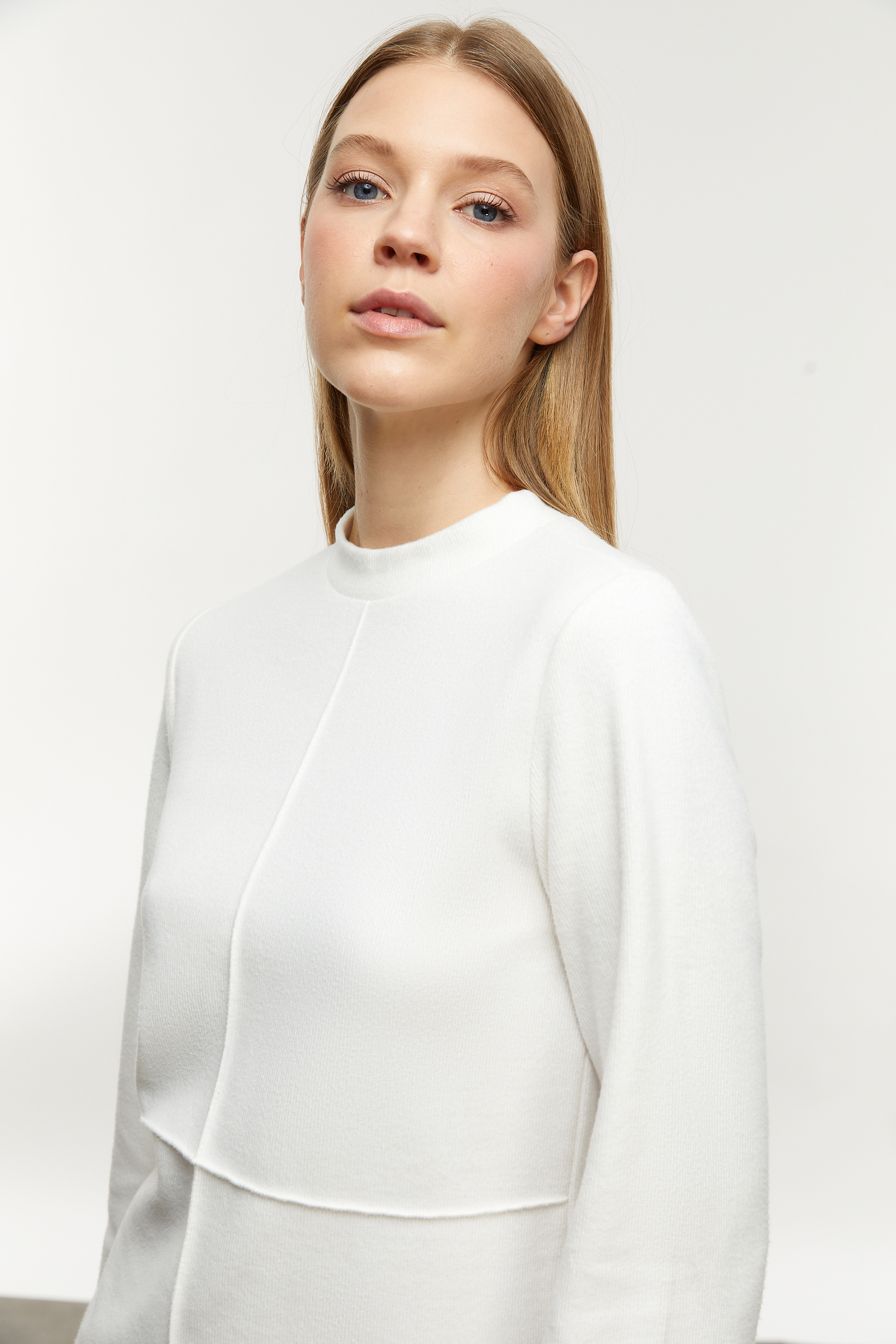 ÇAN KOLLU MİNİ ÖRME ELBİSE