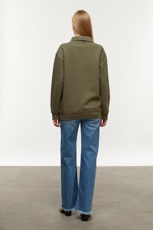  POLO YAKA SWEATSHIRT