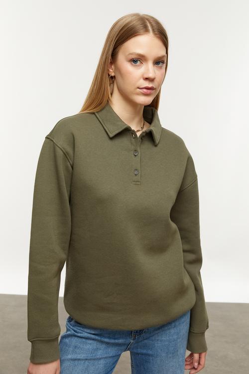  POLO YAKA SWEATSHIRT