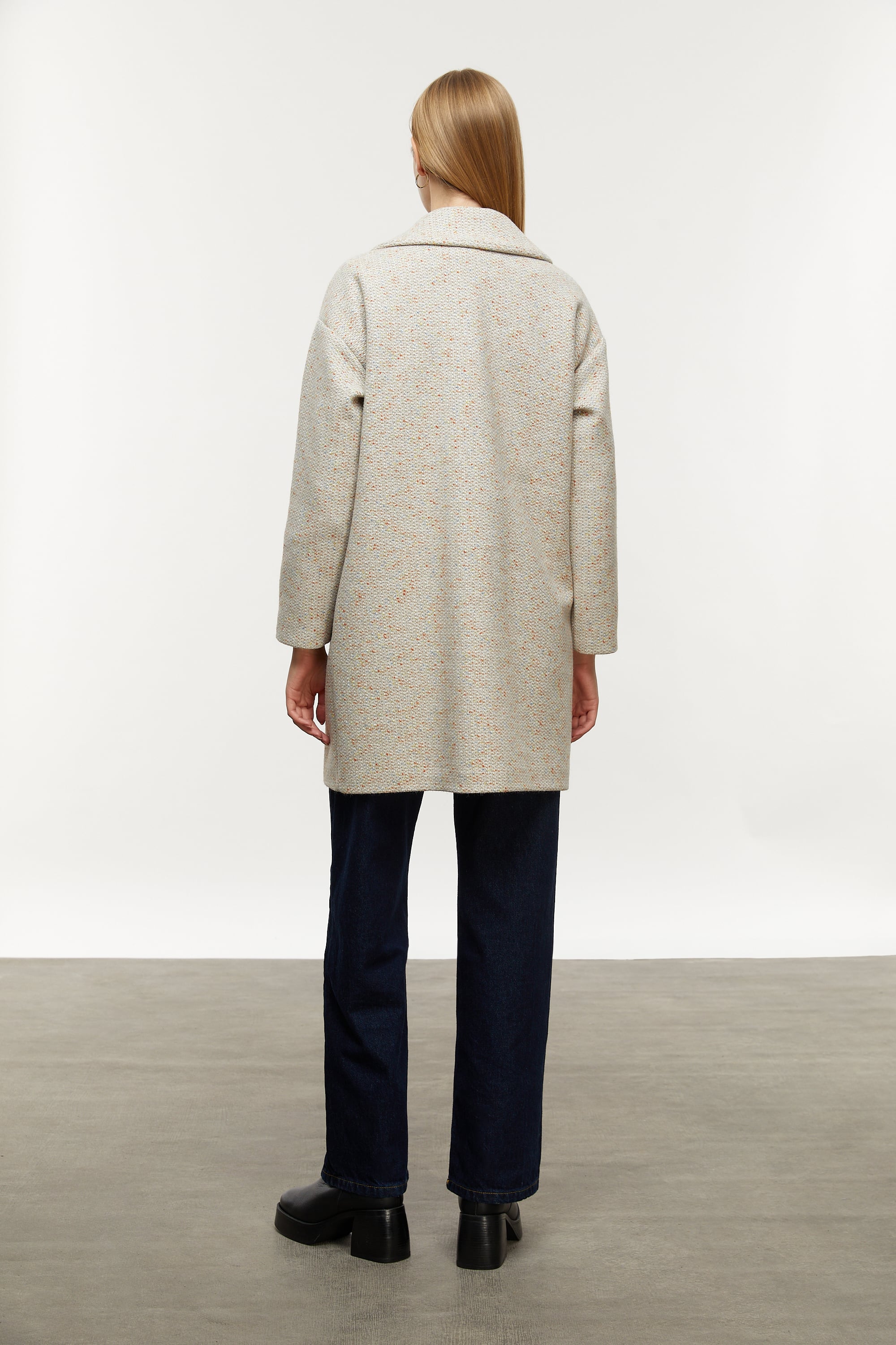 OVERSIZE KAŞE PALTO