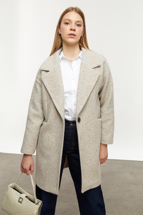  OVERSIZE KAŞE PALTO