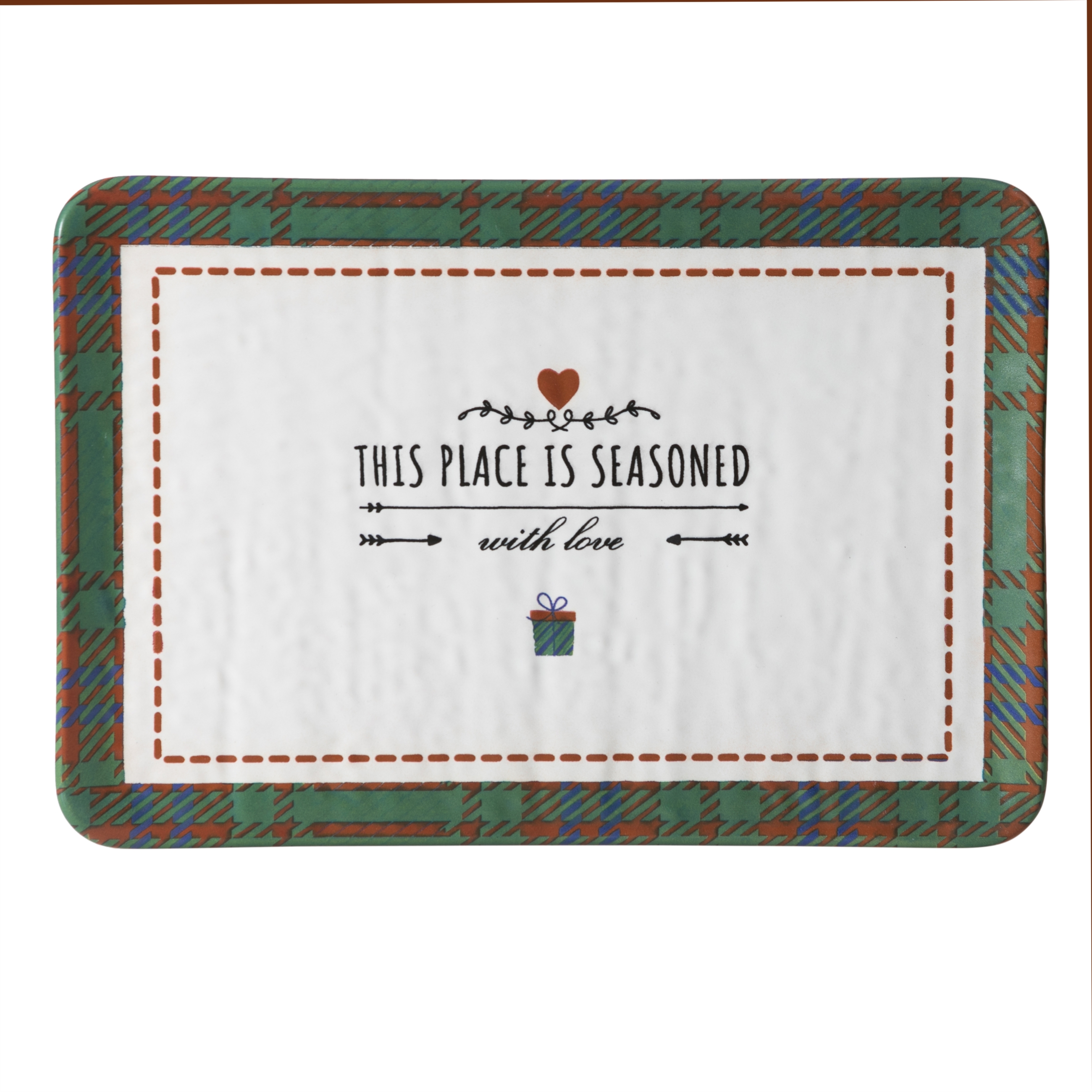 EKOSE DİKDÖRTGEN TABAK  30X20 CM