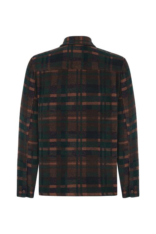  YÜN KARIŞIMLI EKOSELİ CEKET GÖMLEK