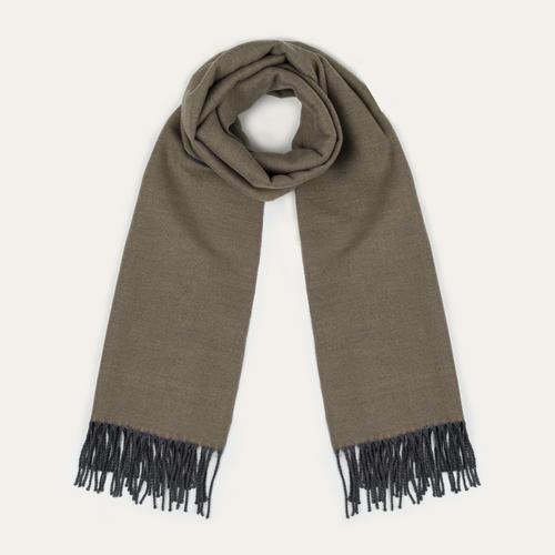  PÜSKÜL DETAYLI ÇİFT TARAFLI ATKI