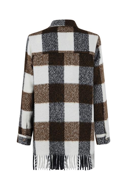  EKOSELİ PÜSKÜL DETAYLI CEKET GÖMLEK