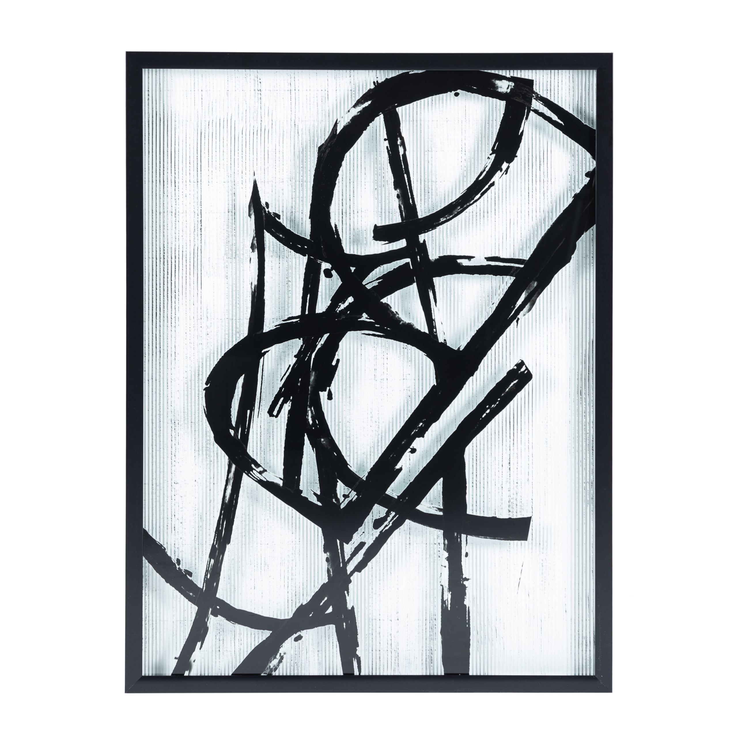 SCRACTH II ÇERÇEVELİ CAM BASKI PANO 77X102 CM