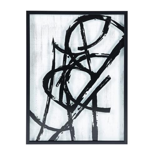 SCRACTH II ÇERÇEVELİ CAM BASKI PANO 77X102 CM