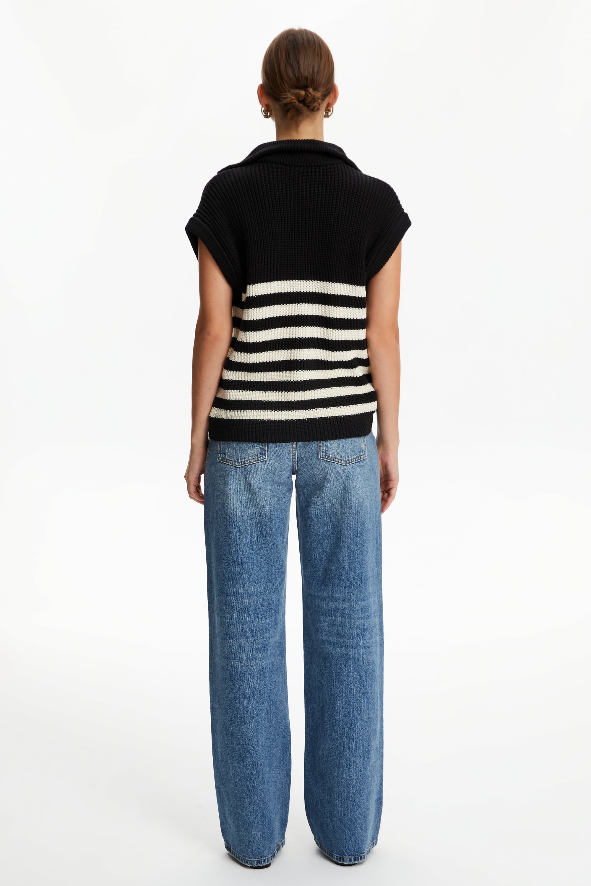 ÇİZGİLİ TRİKO SÜVETER