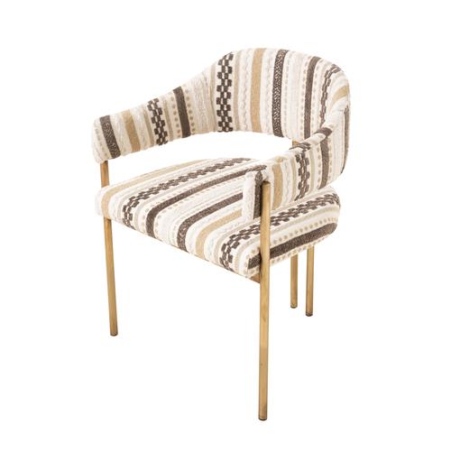 PAROS SANDALYE BEJ DESENLİ