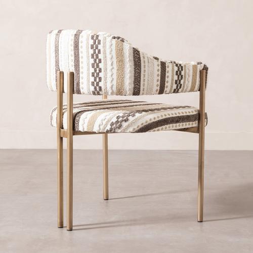  PAROS SANDALYE BEJ DESENLİ