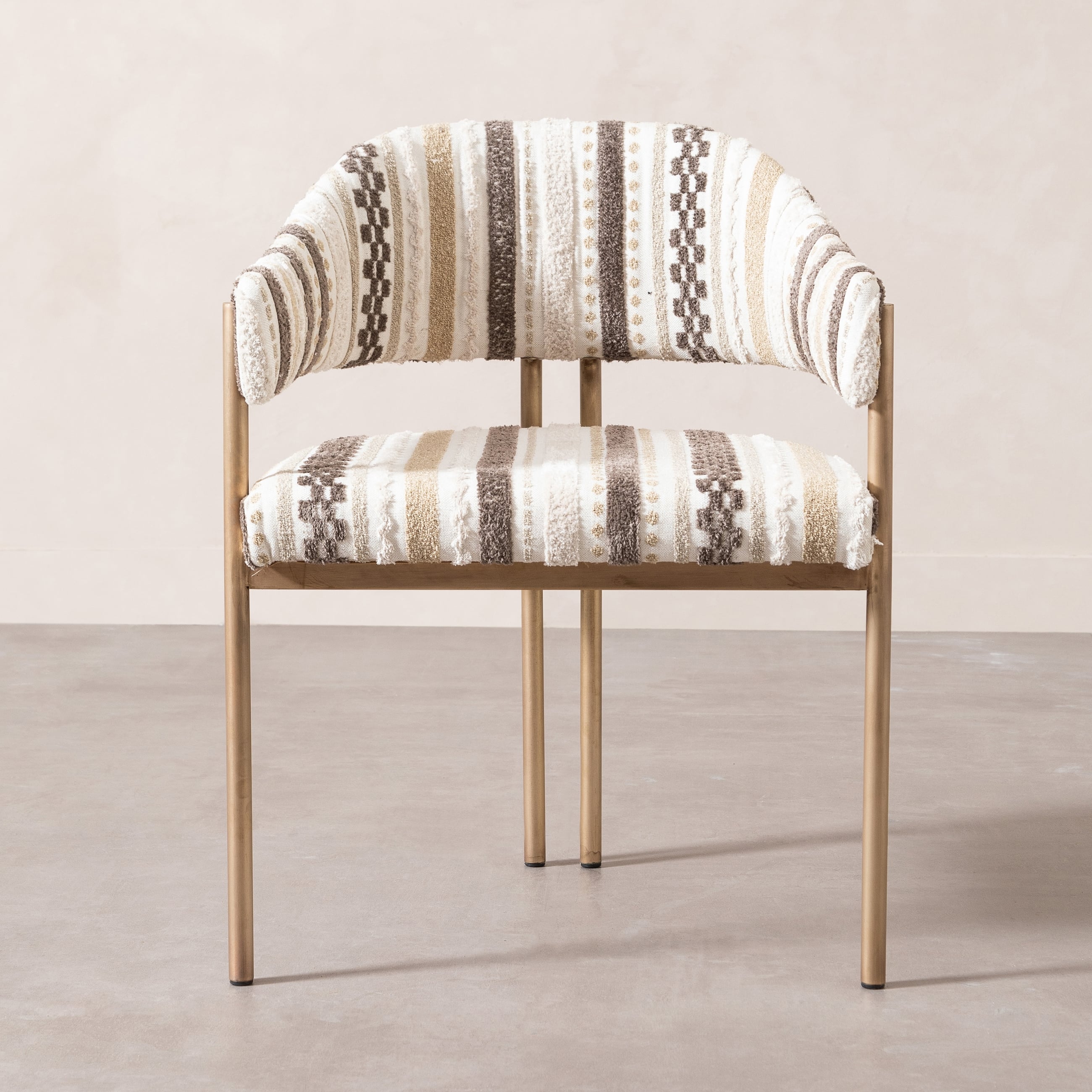 PAROS SANDALYE BEJ DESENLİ