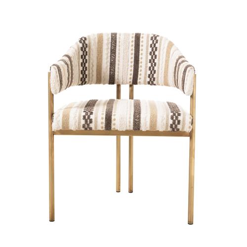 PAROS SANDALYE BEJ DESENLİ