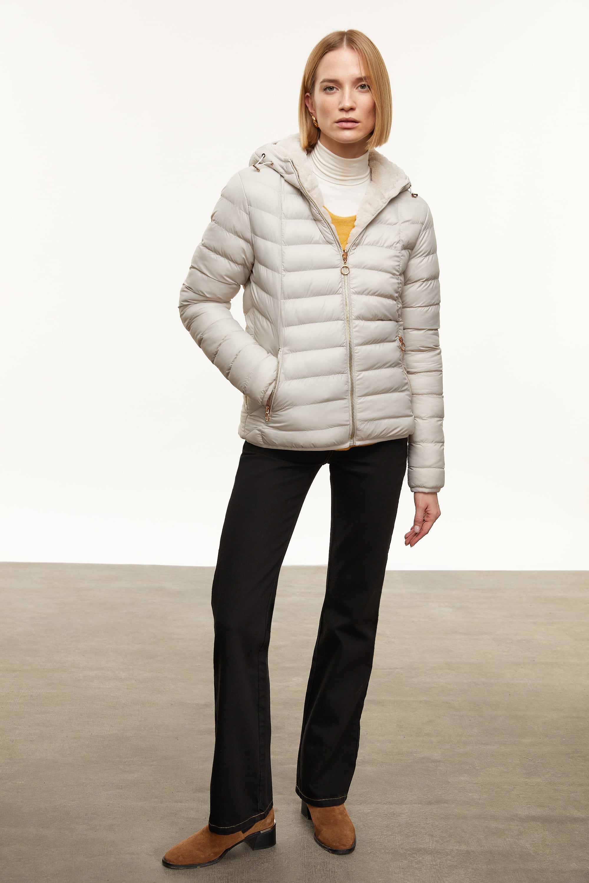 ÇİFT TARAFLI KAPÜŞONLU MONT