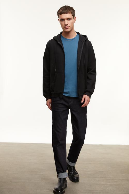  FERMUARLI KAPÜŞONLU SWEATSHIRT