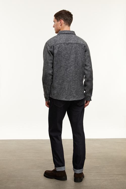  DİK YAKA GÖMLEK CEKET