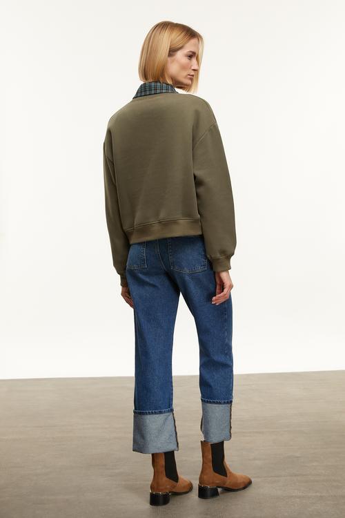  BİSİKLET YAKA SWEATSHIRT