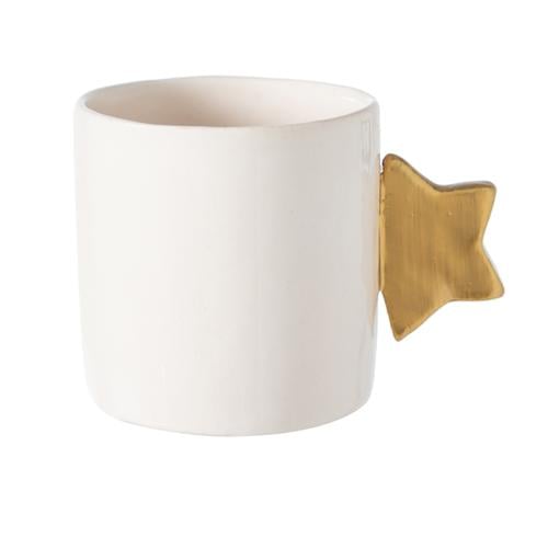  HANDMADE YILDIZ KULPLU FİNCAN 114 ML