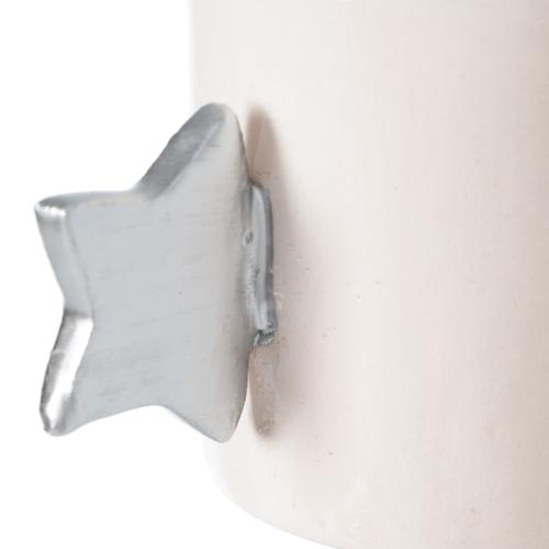  HANDMADE YILDIZ KULPLU FİNCAN SILVER 114 ML