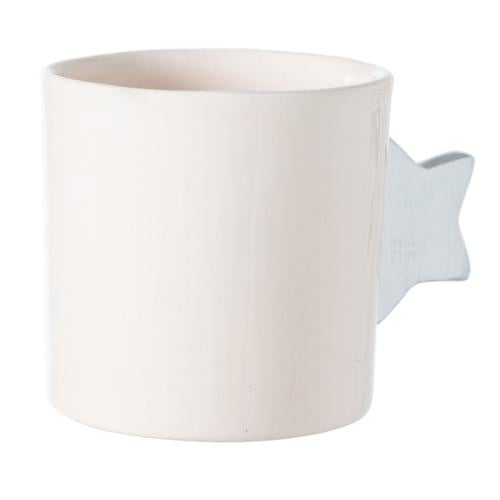  HANDMADE YILDIZ KULPLU FİNCAN SILVER 114 ML